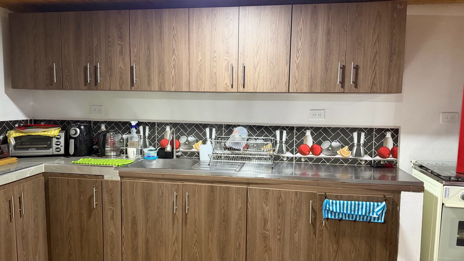 Cocina equipada en Valle Sereno