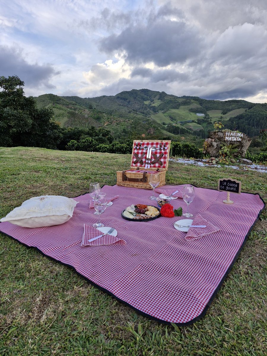 Desayuno con vista en Valle Sereno
