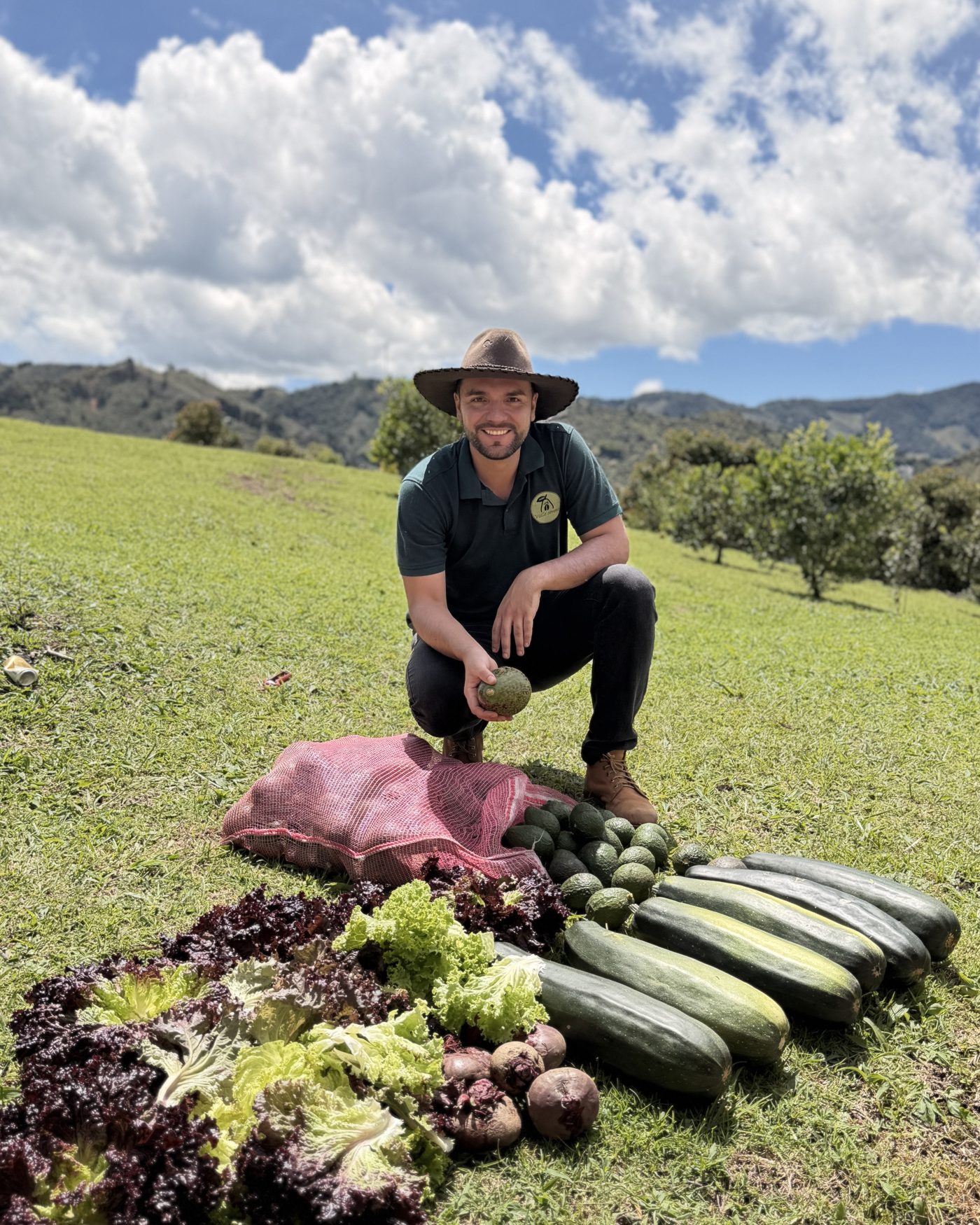 Experiencia de cosecha en la huerta de Valle Sereno